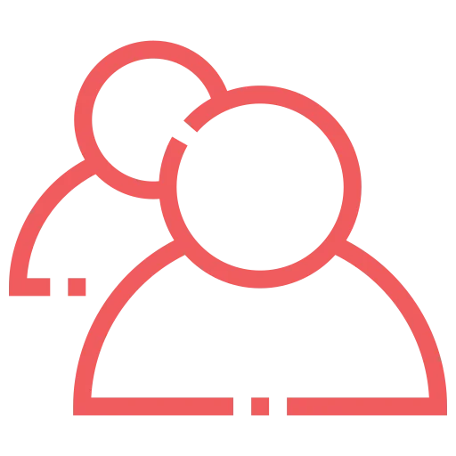 Icono de equipo de profesionales que representa empresas, trabajadores y entorno corporativo